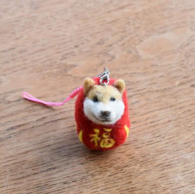 柴犬　だるま